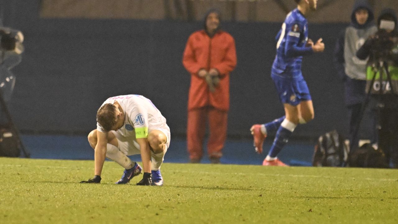 FCSB, umilită de Dinamo Zagreb într-un meci fără speranțe