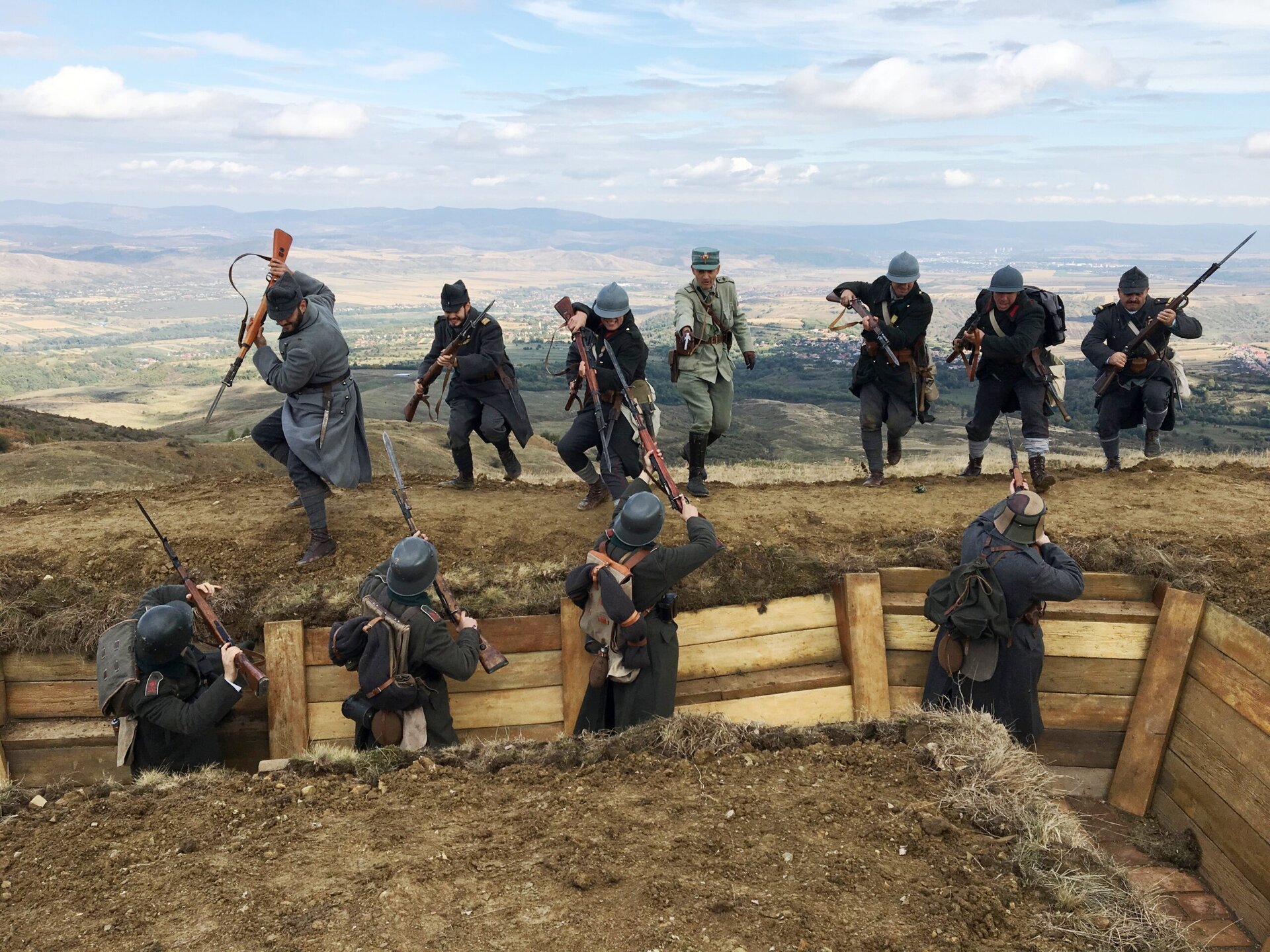 Mircea Stoica, președintele Asociației Tradiția Militară, reprezintă sufletul celui mai vechi nucleu de reconstituire istorico-militară a secolelor XIX-XX din România