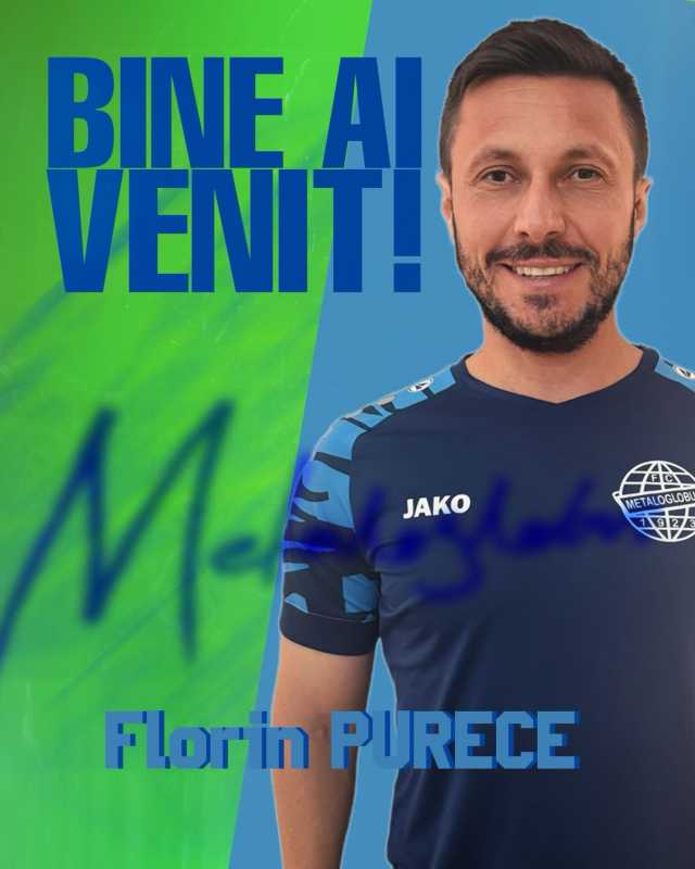 Florin Purece semnează pentru Metalglobus Mijlocașul ofensiv Florin Purece s-a alăturat echipei Metaloglobus București, anunț oficializat de clubul bucureștean pe pagina sa de Facebook