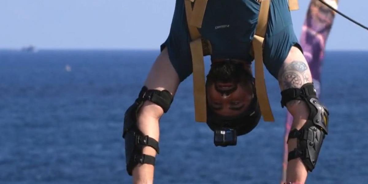 Power Couple România 2026. Cum s-a descurcat cuplul Adda și Cătălin Rizea la proba de pedalat cu capul în jos