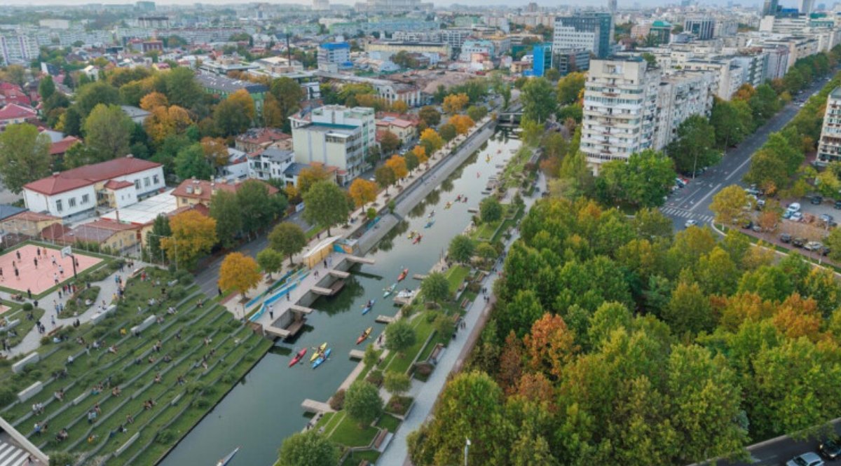 Proiectul pentru transformarea albiei Dâmboviței într-un coridor verde-albastru, finalizat până în 2035
