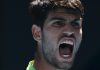 Carlos Alcaraz, declarado enemigo nº 1 hoy en el Open de Australia