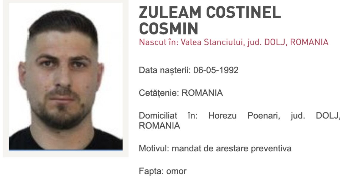 Costinel Cosmin Zuleam, prins în Indonezia după uciderea omului de afaceri Adrian Kreiner Fugarul Costinel Cosmin Zuleam, acuzat de asasinarea omului de afaceri sibian Adrian Kreiner, a fost capturat recent în Indonezia