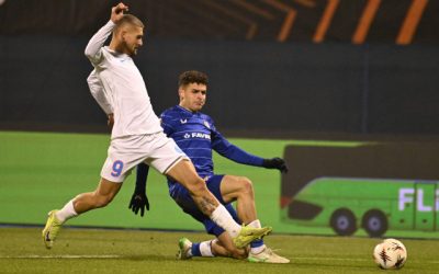 Reacția croaților, după golul lui Daniel Bîrligea de la Zagreb