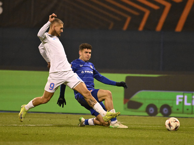 Reacția croaților, după golul lui Daniel Bîrligea de la Zagreb