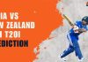 India vs New Zealand 4th T20I Match Prediction