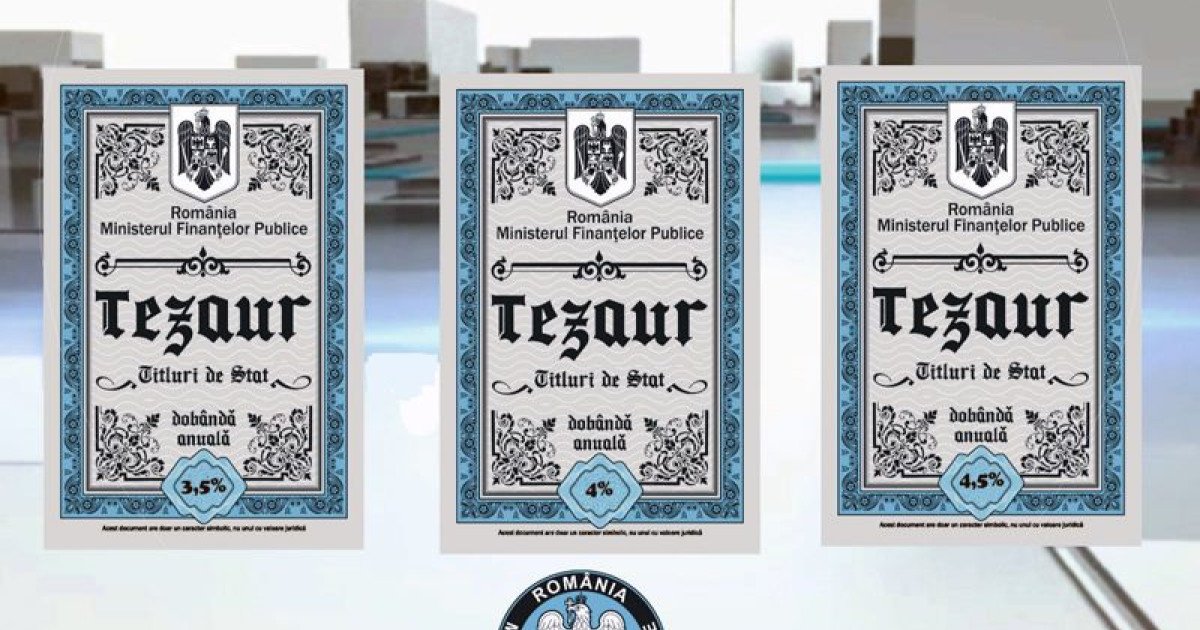 Ministerul Finanțelor lansează Programul Tezaur 2026, cu dobânzi atractive pentru economiști Pe 12 ianuarie 2026, Ministerul Finanțelor a dat startul primei ediții a Programului de titluri de stat Tezaur, un demers menit să stimuleze economisirea în rândul populației