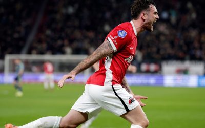 Parrott scores a hat-trick as Alkmaar hammer Ajax