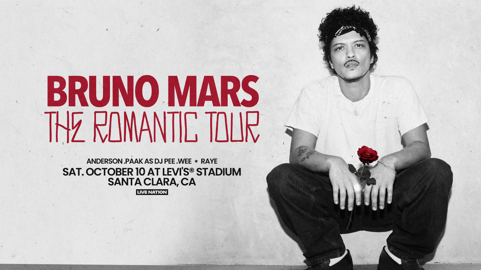 Bruno Mars revine în România cu turneul „The Romantic Tour”