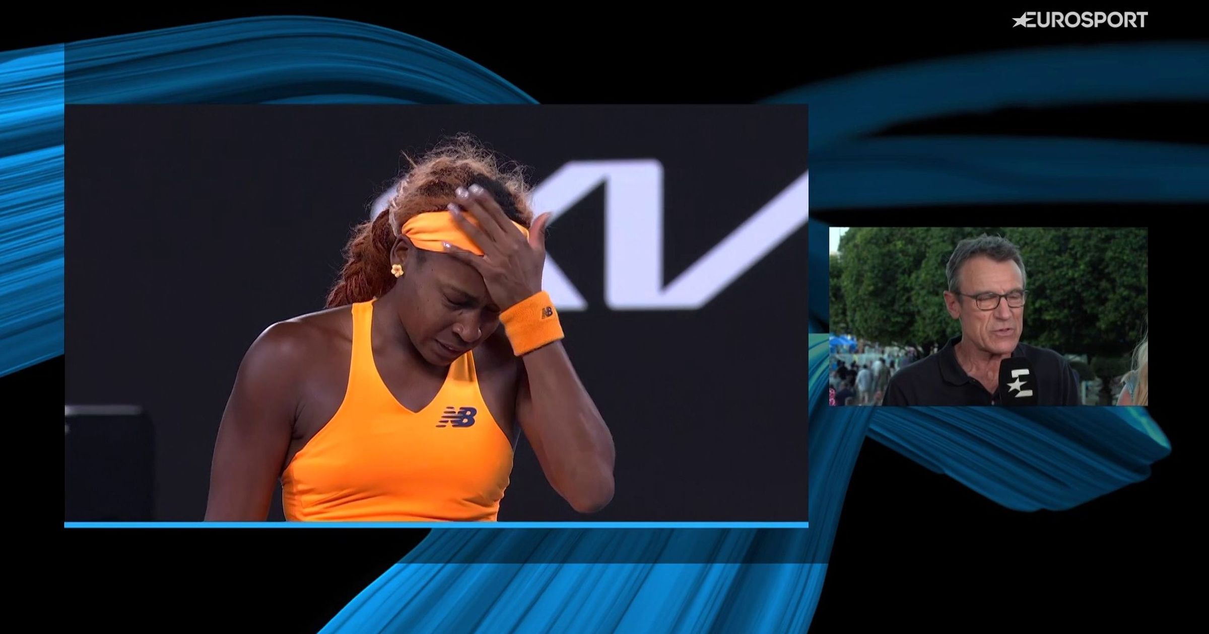 Coco Gauff, moment surprinzător la Australian Open: racheta furată de Svitolina!