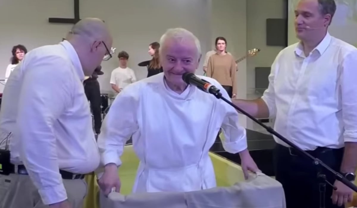 „Un vizitator surpriză la azil: glasul Domnului a fost auzit!”