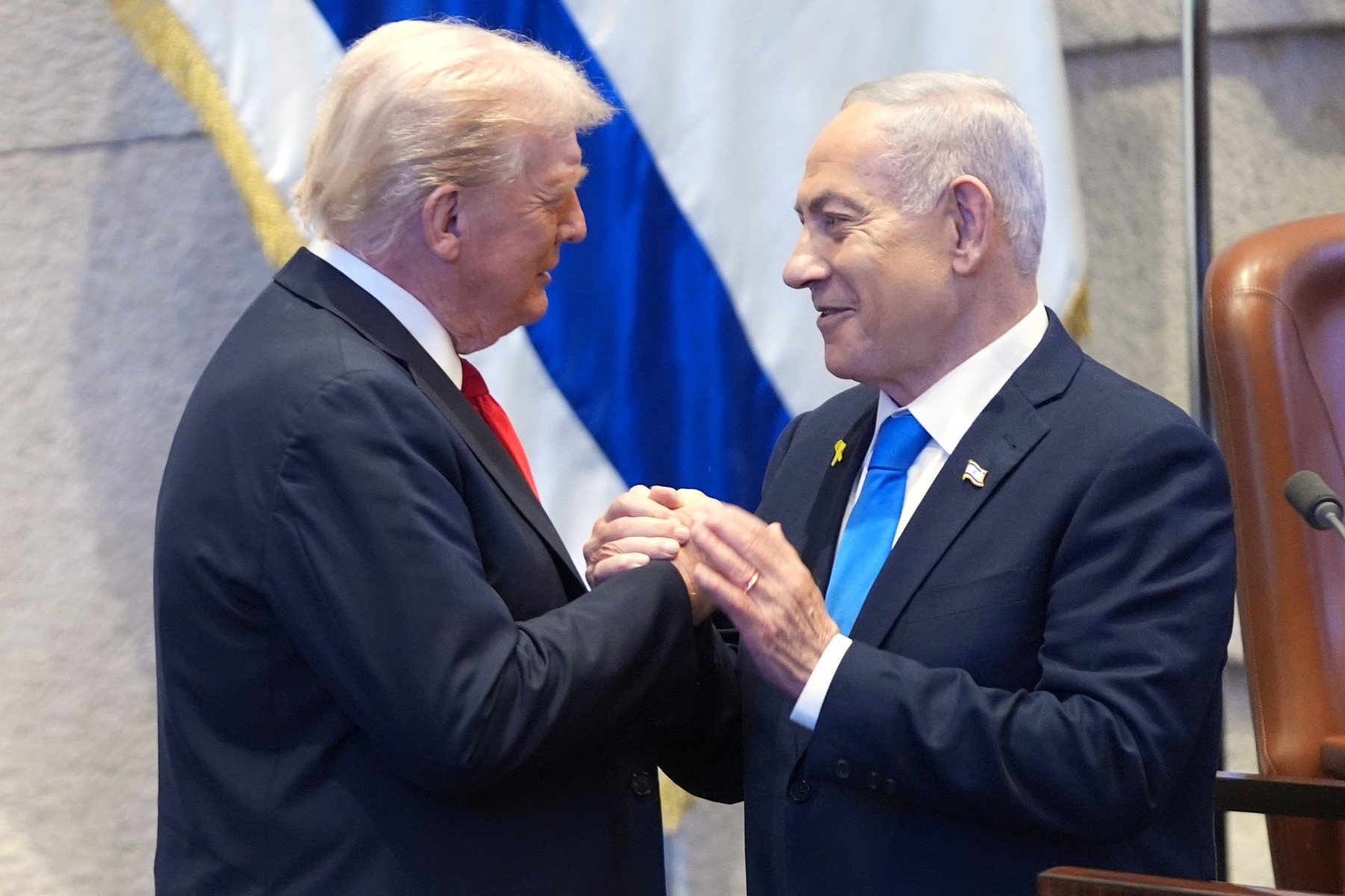 Donald Trump susține că Israel nu ar exista fără el