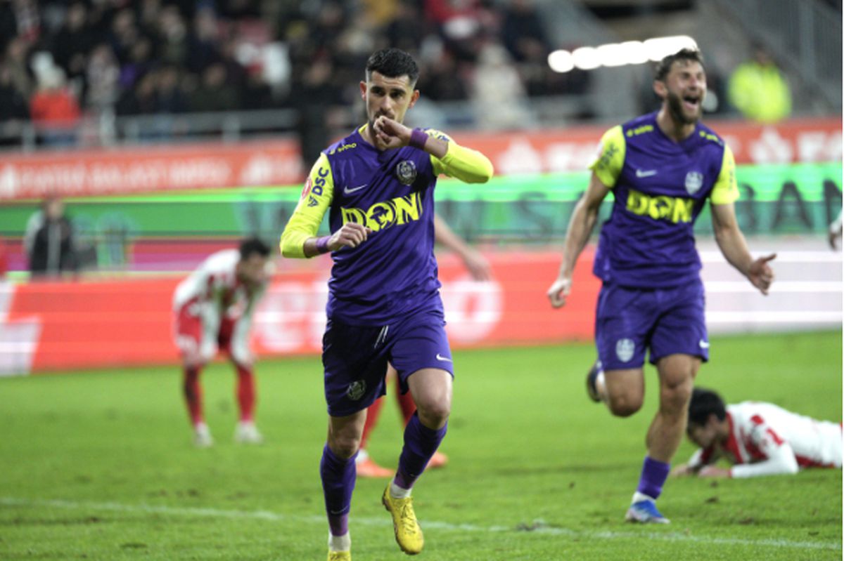 CFR Cluj învinge la Arad și se apropie de play-off cu a șasea victorie!