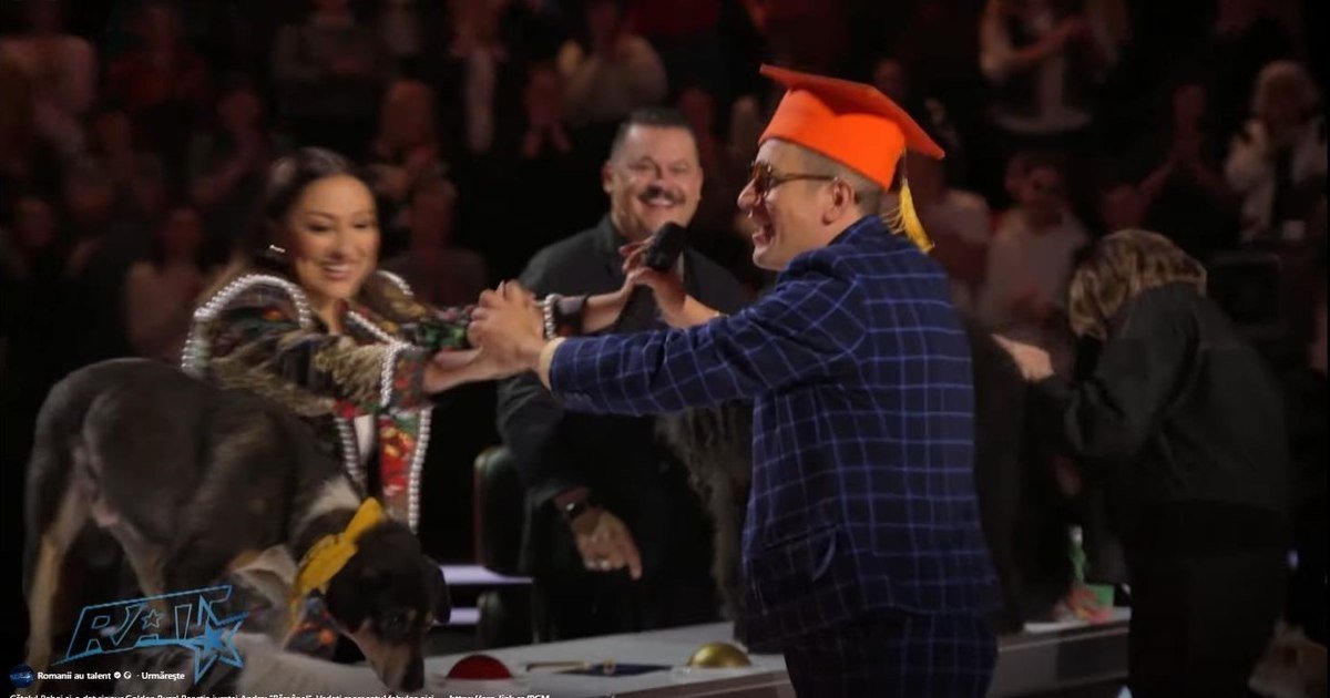 Un câine dresat a câștigat Golden Buzz la „Românii au talent”!