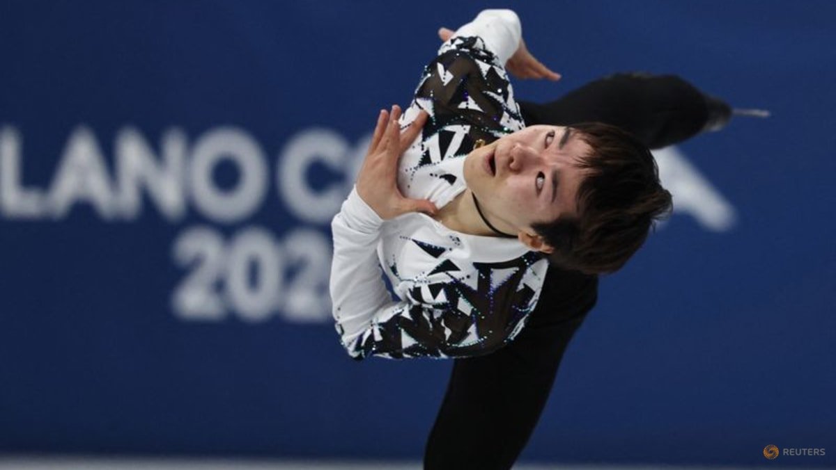 Kagiyama își păstrează aurul în vizor după ce a fost pe locul 2 la scurt.