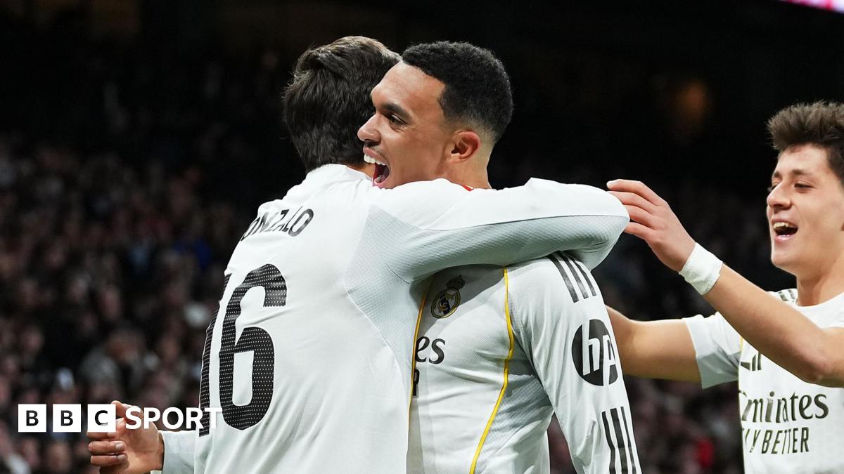 Real Madrid domină La Liga și revine pe primul loc, cu un Trent Alexander-Arnold decisiv Real Madrid a demonstrat, sâmbătă seară, de ce este considerată una dintre cele mai puternice echipe din lume, obținând o victorie convingătoare în fața celor de la Real Sociedad