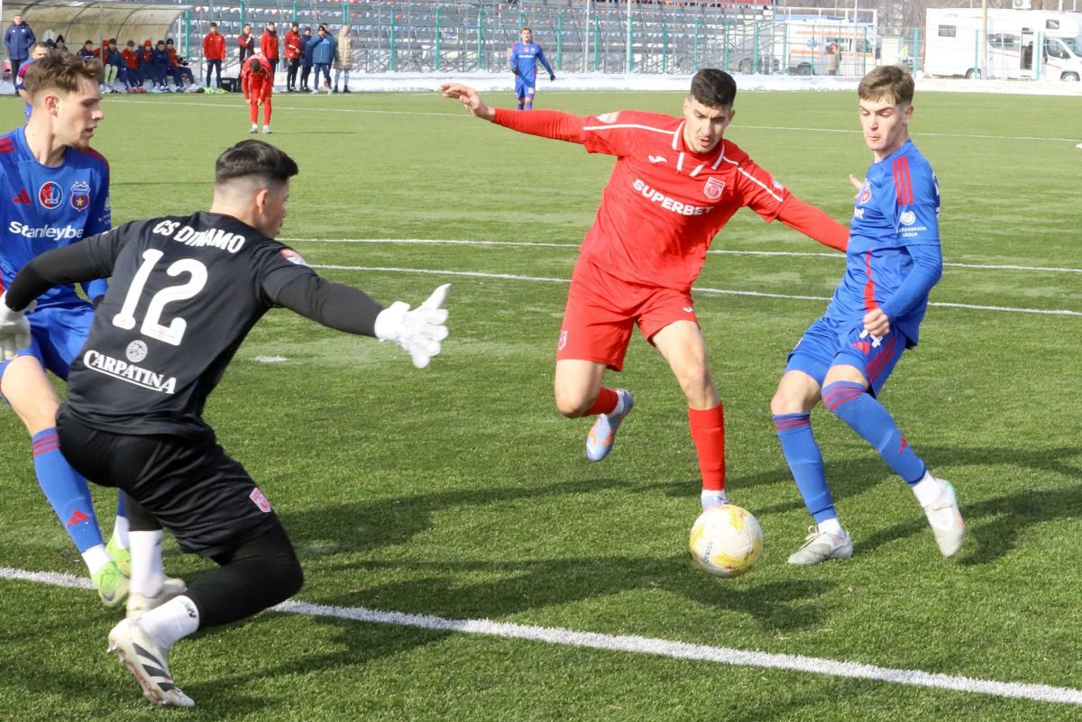 Amical incendiar: Steaua și CS Dinamo au marcat 4 goluri!