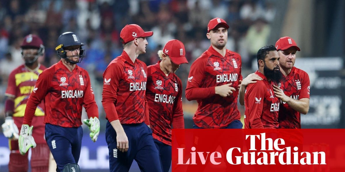 England v West Indies: T20 World Cup – live | T20 World Cup 2026