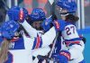 Bilka nets two, U.S. women's hockey routs Canada at Olympics
