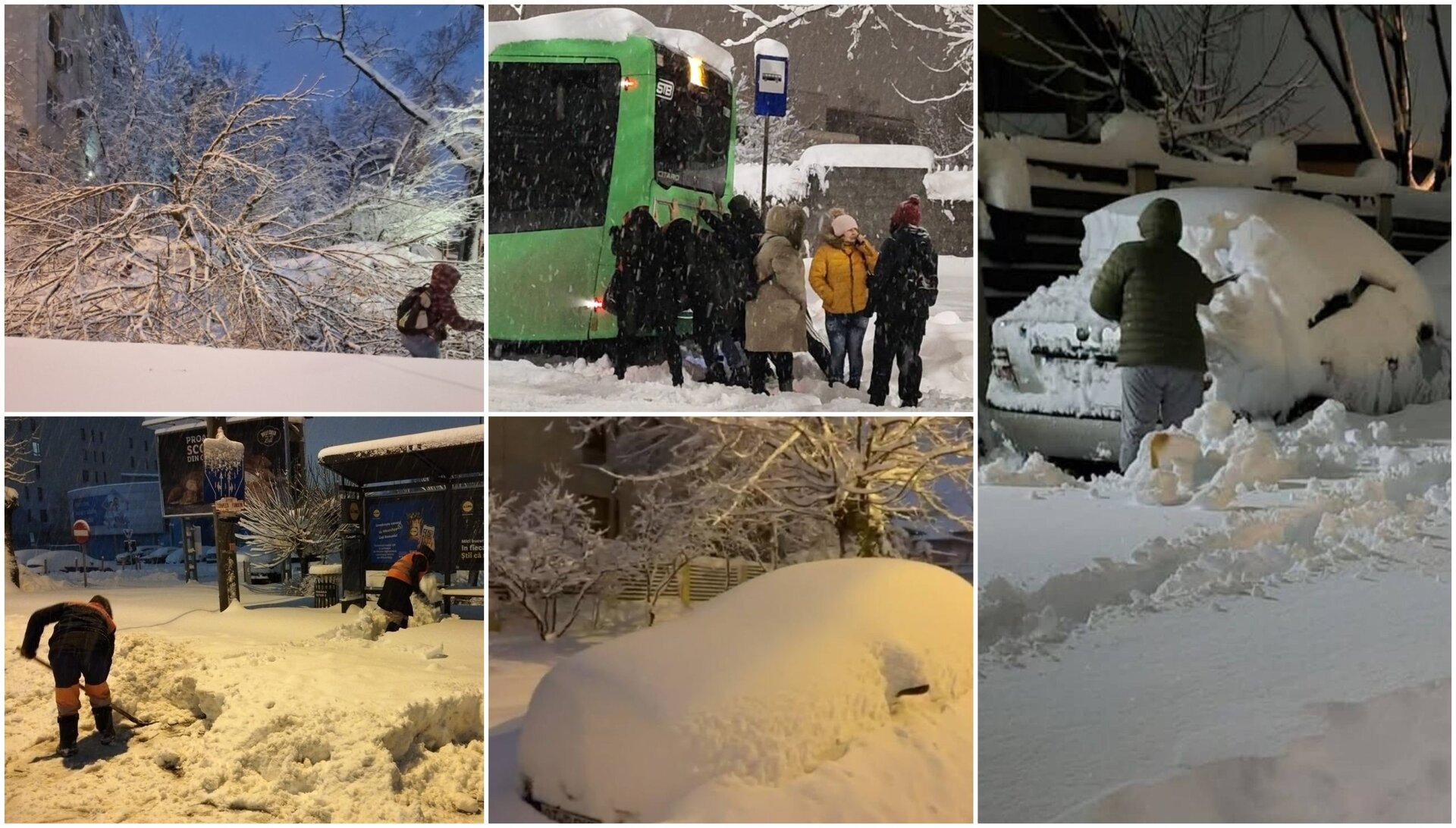 Bucureștiul și sudul țării, sub asediul ninsorilor viscolite Noaptea trecută, Bucureștiul și mai multe județe din sudul și estul României au fost lovite de un episod sever de iarnă, marcând o situație de urgență fără precedent