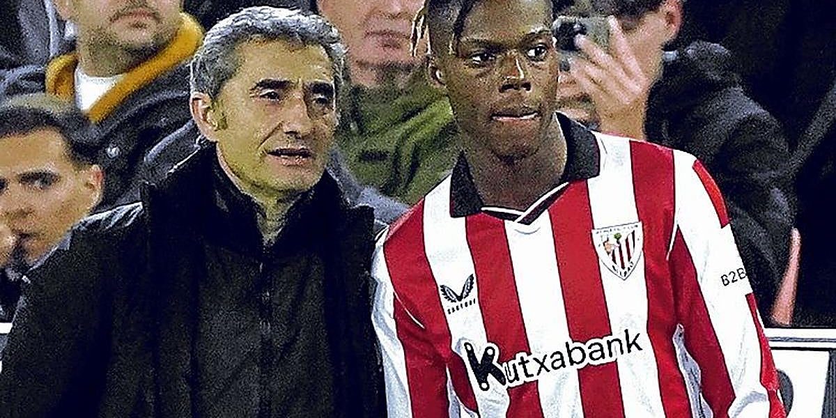 Nico Williams «está bien» y «conectado», y apunta ante el Levante