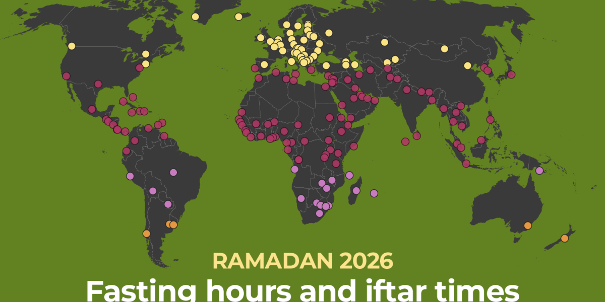 Ramadan 2026: Fasting hours, suhoor and iftar times around the world | Religion News