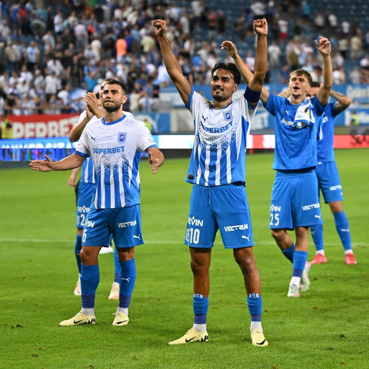 Universitatea Cluj vs. Oțelul: Duelul campioanelor în atac!