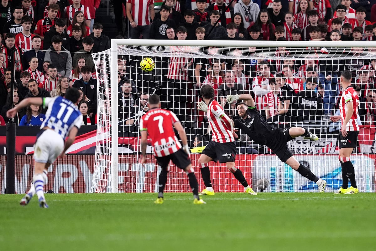 Ruiz de Galarreta, salvator neașteptat al Athletic-ului Athletic Club Bilbao a evitat o înfrângere dureroasă pe teren propriu, după ce a fost salvat de un gol marcat de Iñigo Ruiz de Galarreta, în minutul 87 al meciului cu Real Sociedad