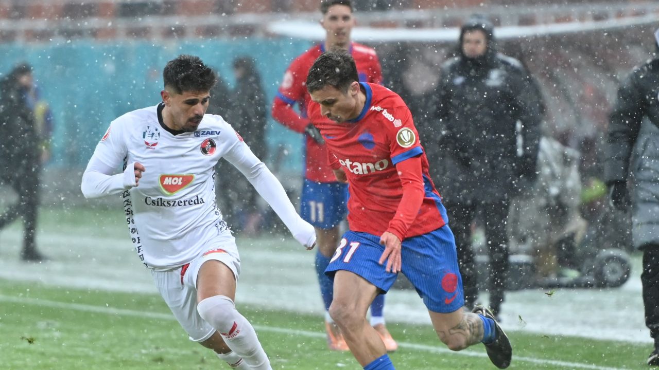 FCSB, în căutarea victoriei decisiva în fața lui FK Csikszereda FCSB se află într-o situație critică în Superliga României, având nevoie de o victorie în disputa cu FK Csikszereda pentru a menține vie speranța de a ajunge în play-off