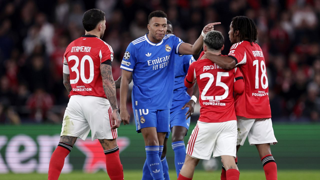 Mbappe îl apără pe Vinicius: ”Numărul 25 de la Benfica nu merită Champions League”