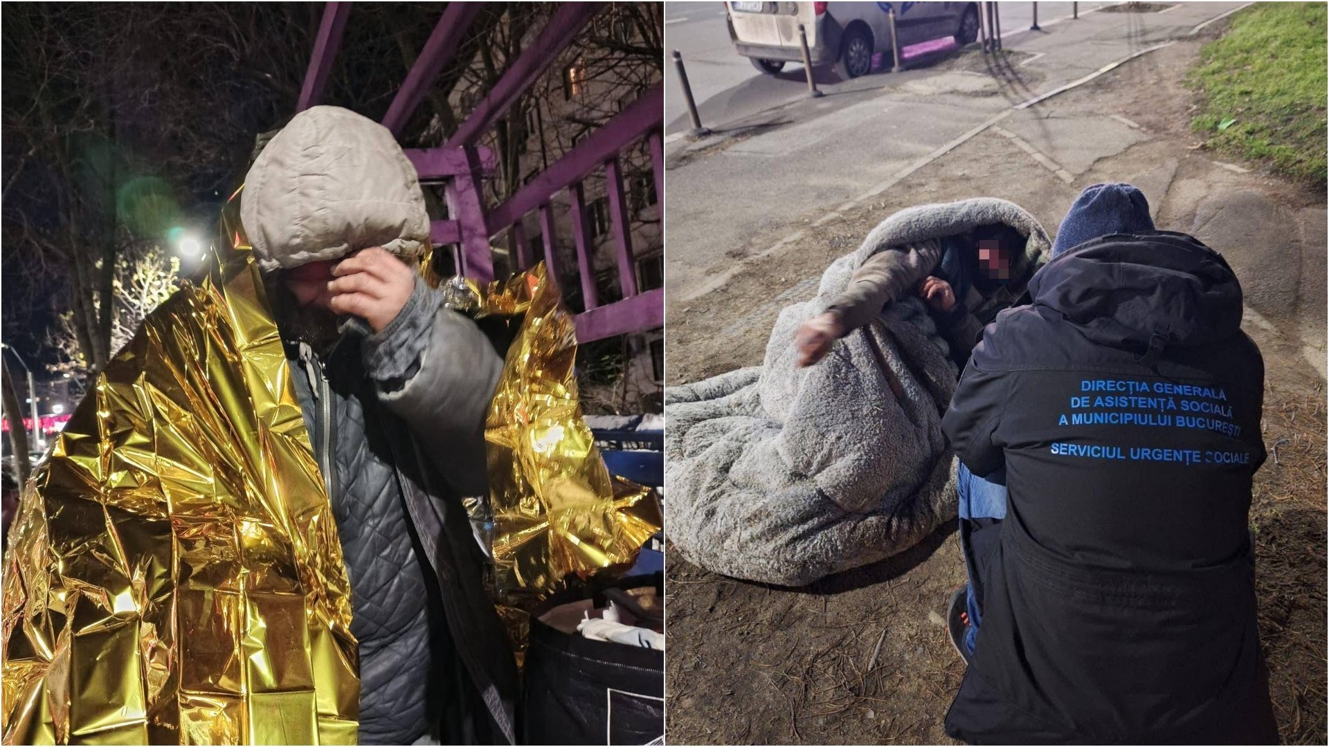 Peste 200 de persoane fără adăpost au fost găzduite în adăposturile din București în ultimele 24 de ore, în contextul ninsorilor puternice care au împânzit Capitala