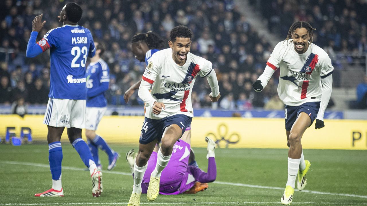 Strasbourg – PSG: Hakimi eliminat, apoi reușește un gol decisiv!