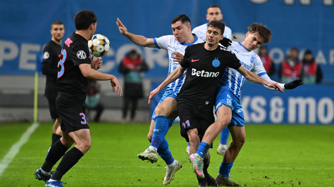 Craiova – FCSB: un gol spectaculos decide derbyul, Bîrligea nenorocit.