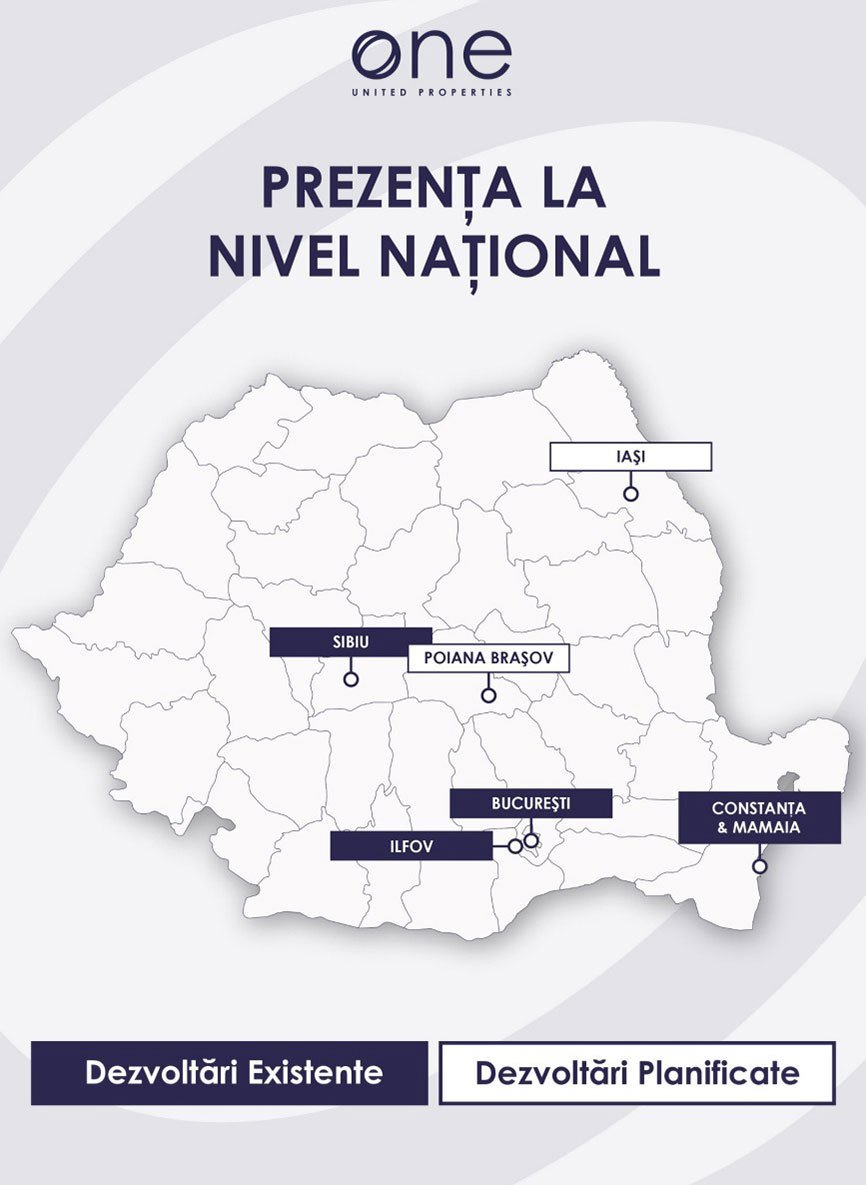 One United vizează terenuri în Iași, Brașov și Ploiești în 2026 și planifică primul proiect internațional; noutăți despre vânzarea One United Tower și răscumpărarea de acțiuni