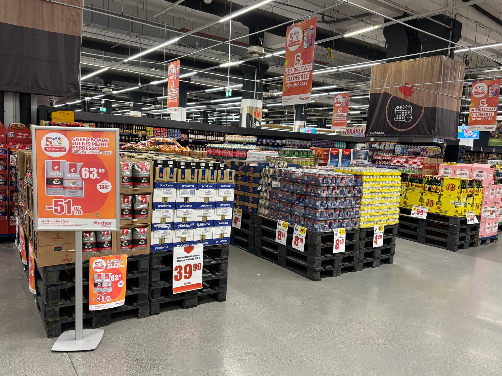 MyCLUB Auchan marchează 5 ani de succes, cu o creștere spectaculoasă a membrilor și beneficiile aduse clienților Programul de fidelizare MyCLUB Auchan, lansat acum cinci ani, a demonstrat în timp că poate transforma modul în care magazinele retail se conectează cu clienții lor