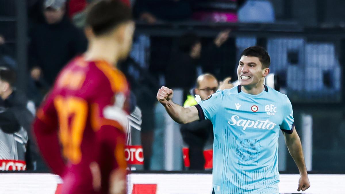 Roma a fost eliminată din Europa League după o aventură plină de emoții și suspans, pierzând în fața Bologna-ului în meciul de la Olimpico, scor 3-4 după prelungiri