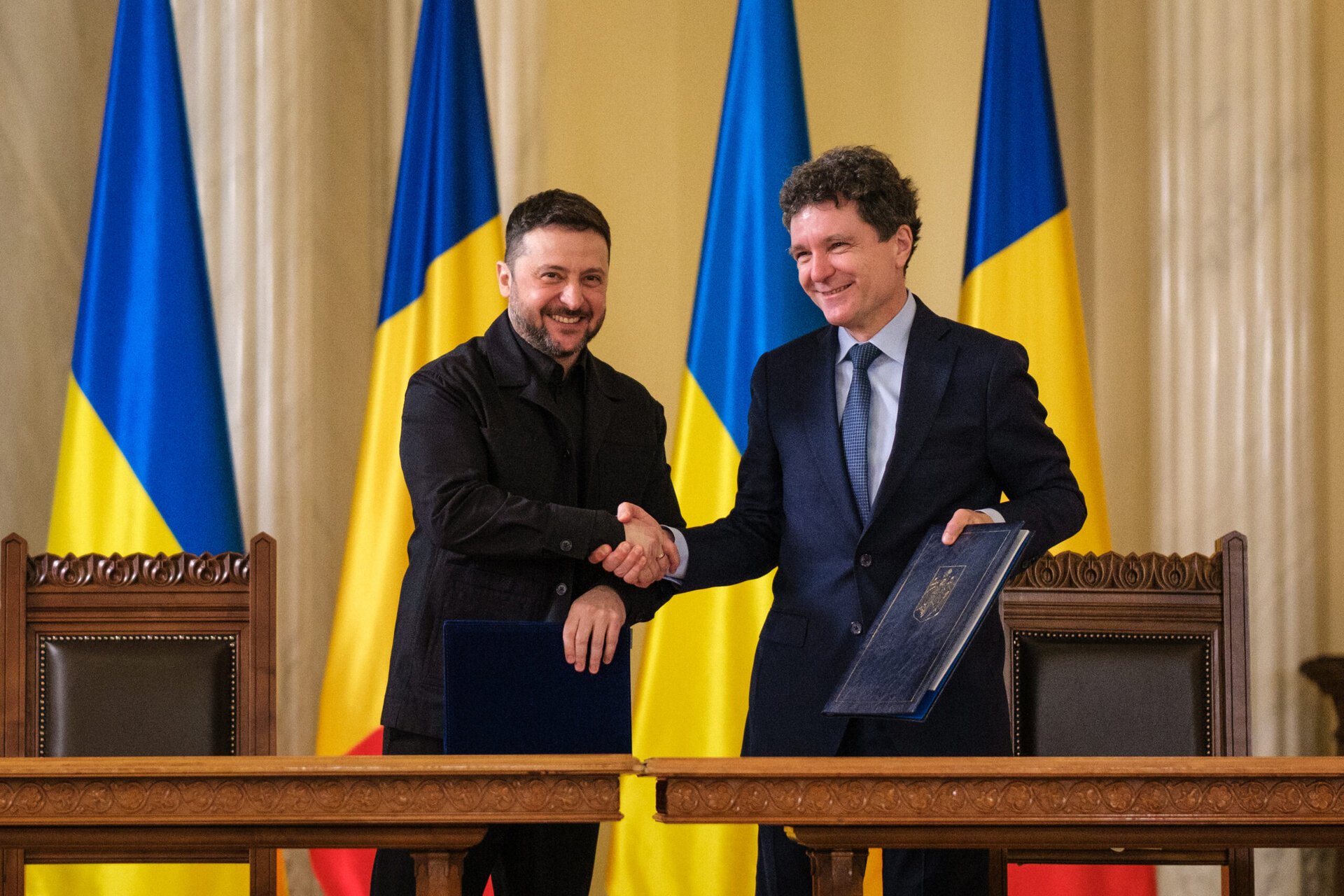 România și Ucraina au oficializat o relație cu tot mai multă încredere, într-un moment de răscruce pentru securitatea regională, prin semnarea unui parteneriat strategic la Palatul Cotroceni