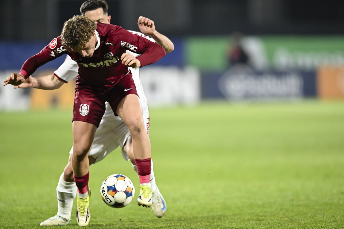 CFR Cluj bate Rapid și se apropie de titlu, 1-0