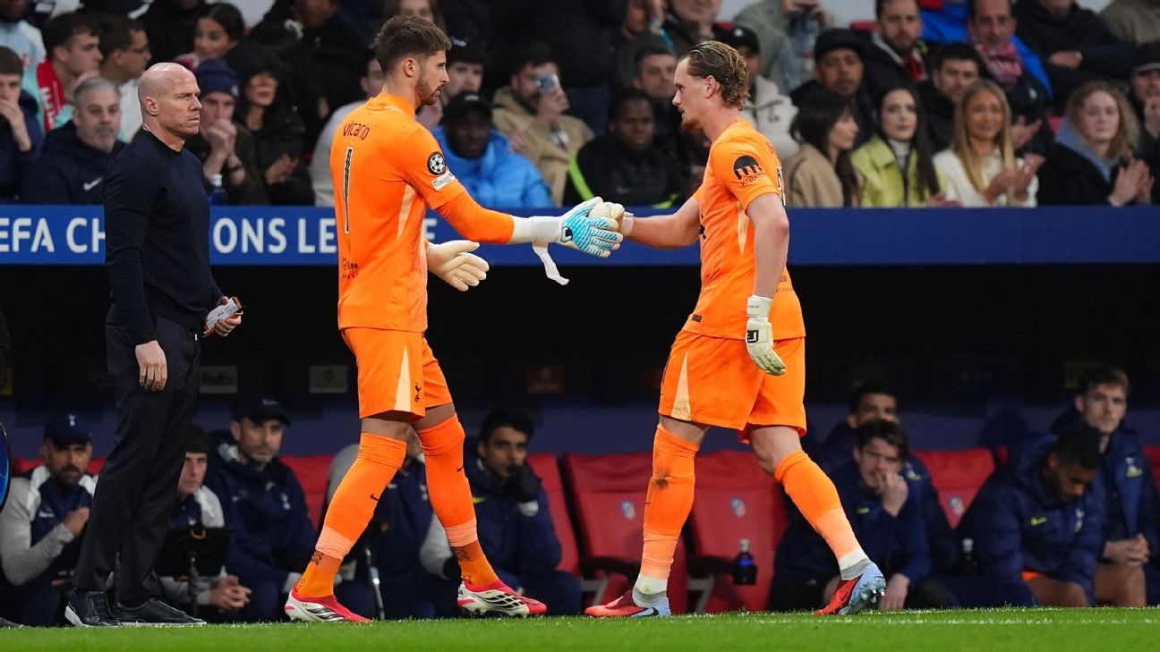 Tottenham, umilită în primul meci din optimile Ligii Campionilor; portar schimbat după doar 17 minute Tottenham a avut o seară neagră la Madrid, după o înfrângere severă cu 4-1 pe terenul lui Atlético Madrid în manșa tur din optimile Ligii Campionilor