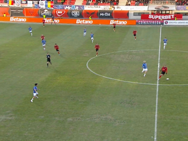 În ultima etapă a campionatului DGS, echipa de fotbal din Csikszereda a reușit să-și păstreze invincibilitatea într-un meci extrem de disputat