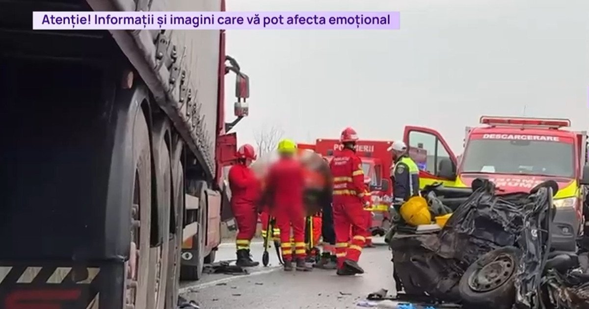 Un grav accident rutier s-a petrecut luni dimineață în comuna Sânpaul, județul Cluj, soldat cu decesul a cinci persoane, inclusiv doi minori