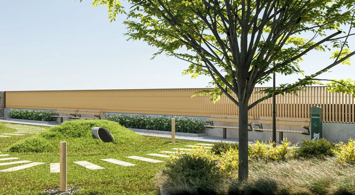 Loc de joacă și zone pentru animale în cartierul Brâncuși, Sector 6