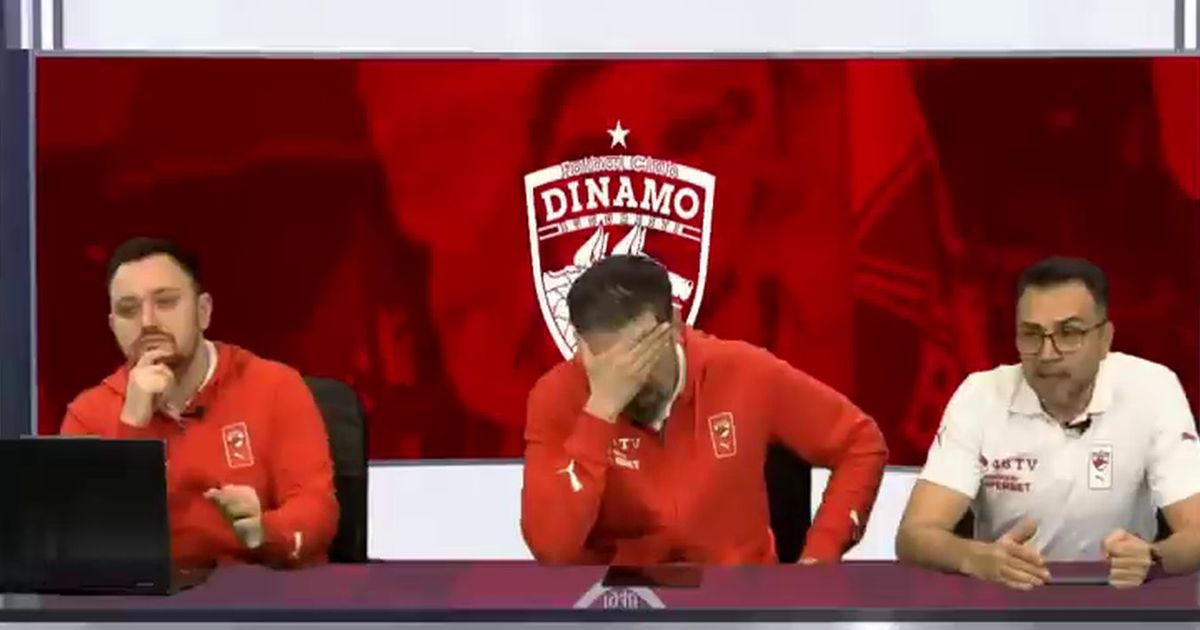 Scene șocante și jigniri dure în direct la Dinamo TV: „Vă p****i pe munca noastră!”