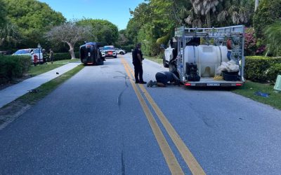 Tiger Woods implicat într-un accident grav, a fost arestat după o răsturnare cu mașina