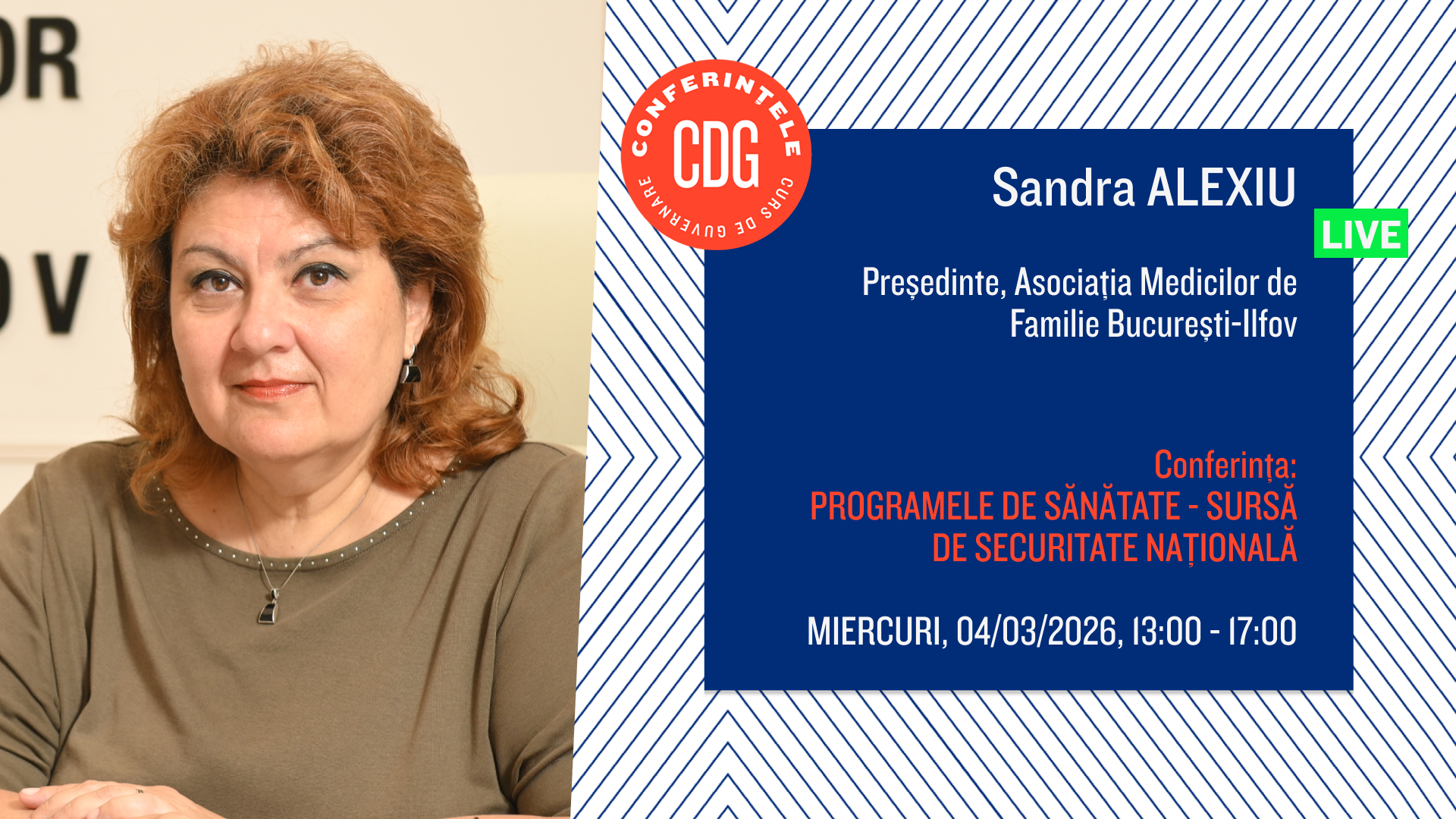 Declinul asistenței medicale primare și acoperirea vaccinală scăzută, amenințări majore pentru securitatea națională a României Un semnal de alarmă expus de Sandra Alexiu, președintele Asociației Medicilor de Familie București-Ilfov, scoate în evidență o problematică profundă cu impact la nivel național