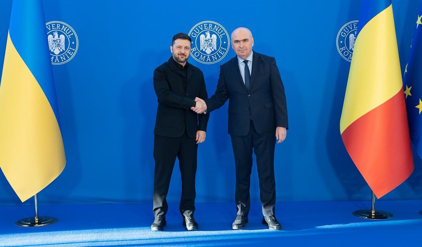 Zelenski și Bolojan au convenit asupra proiectelor de cooperare în domenii multiple, Ucraina garantează siguranța școlilor din comunitățile românești