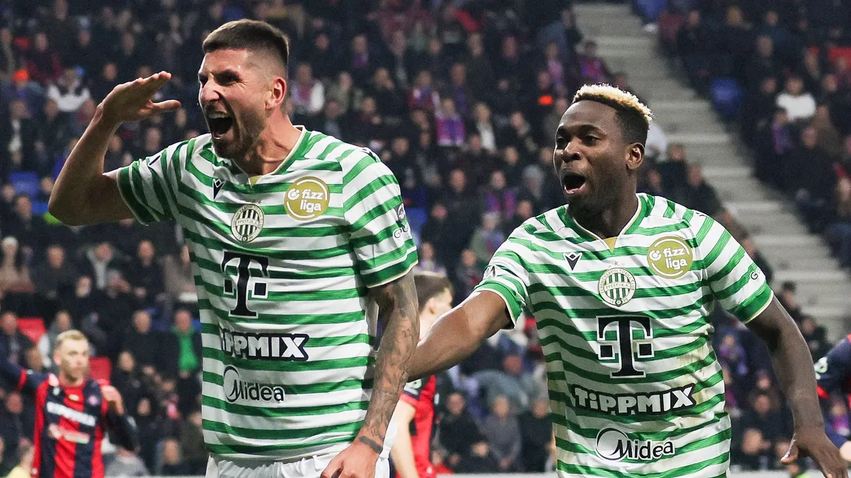 Ferencváros a revenit pe primul loc în Liga I după o victorie categorică în meciul de la Nyíregyháza, unde a învins Spartacus FC cu scorul de 3-1