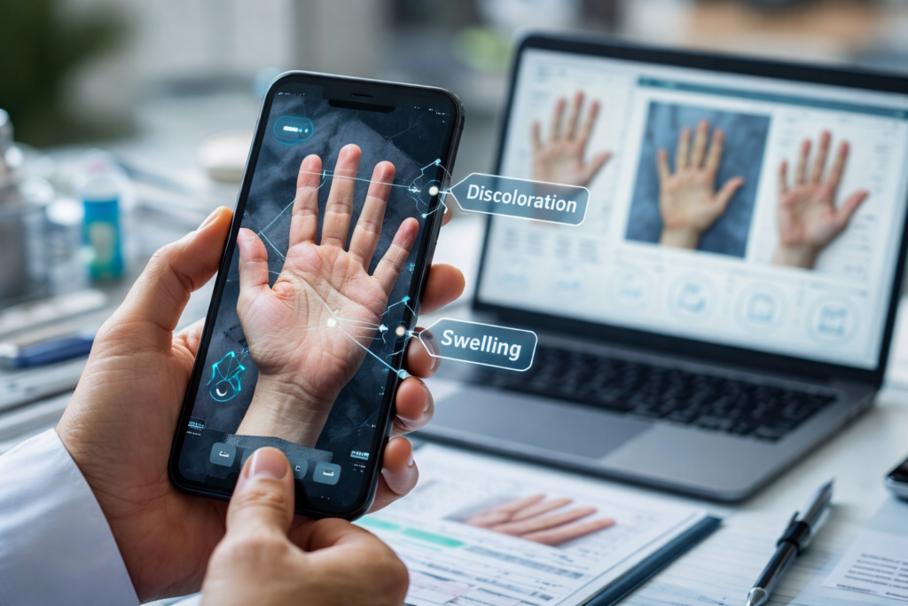 O fotografie aparent banală realizată cu telefonul mobil ar putea schimba radical modul în care se face screening-ul medical în viitor