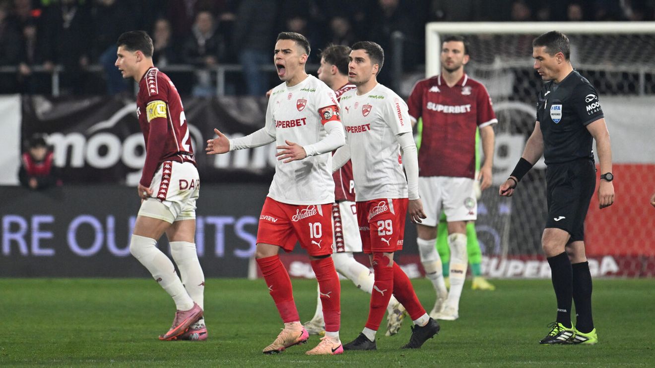 Sancțiuni de 32.000 de lei după partida Rapid-Dinamo