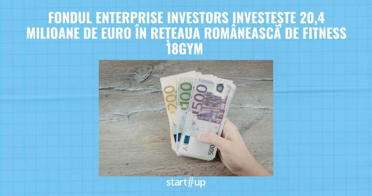 Enterprise Investors intră pe piața de fitness din România cu o investiție de 20,4 milioane de euro în lanțul 18GYM Unul dintre cei mai importanți jucători din segmentul de fitness din România, 18GYM, anunță un parteneriat strategic cu fondul de private equity Enterprise Investors Fund IX, care va investi 20,4 milioane de euro în consolidarea și extinderea rețelei